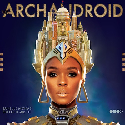 Janelle Monaé's 'The Archangel' album cover