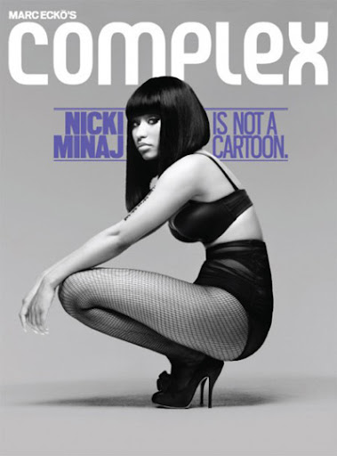 nicki minaj v cover shoot. Nicki Minaj covers Complex