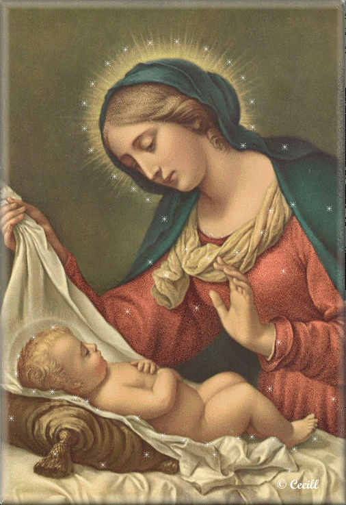 Bella María y su Bebé Jesús
