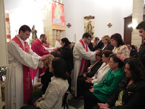 Retiro y oraci&oacute;n de efusi&oacute;n del Esp&iacute;ritu Santo en la Parroquia de Jimena