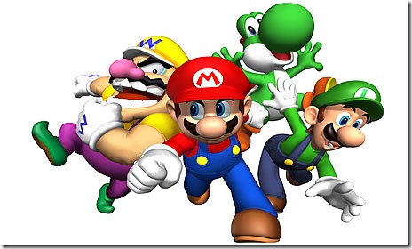Mario-Wario-Luigi-Yoshi