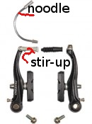 noodle stir up v brake