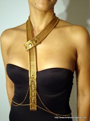 Gold Mesh Harness III