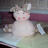 Porquinha de feltro com molde