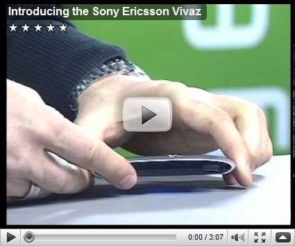  Sony Ericsson Vivaz: 3 video e scheda tecnica