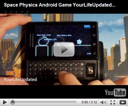  Android Games VideoReview: Space Physics [+Video]