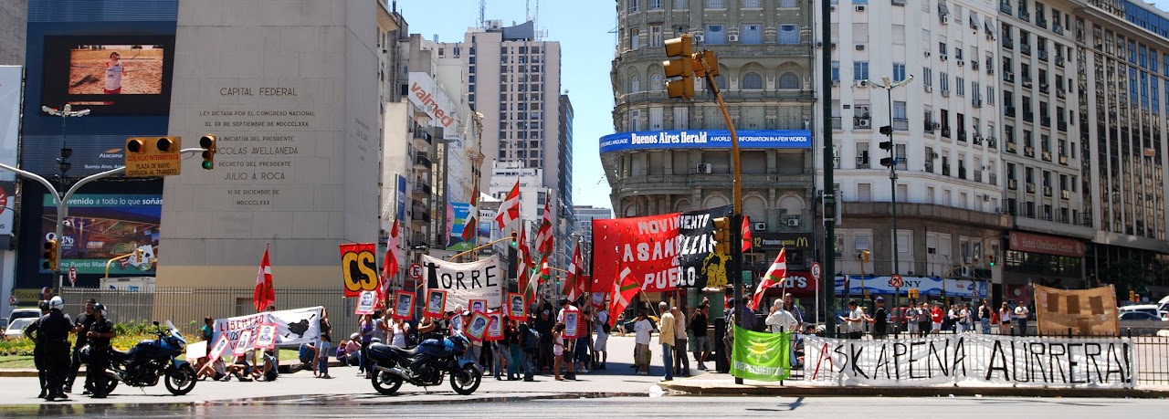 buenos aires fotos presos vascos