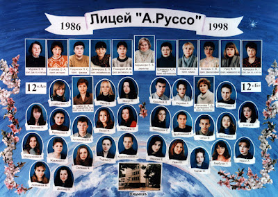12ВА и 12Б классы, 1998 г.