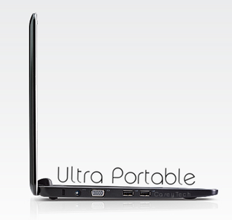 Dell Mini 12 Left