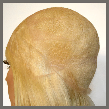 CAP-3 (FULL LACE WIG CAP) Front: Swiss or French Lace at hairline Top/Crown: French Lace Back: French Lace