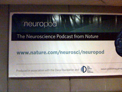 Neuroscience Podcast, ad from DC metro station