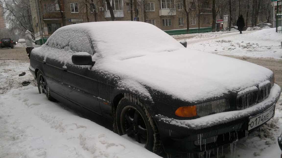 BMW E38 Club - Погодный Беспредел в Москве!