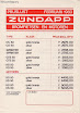 Reclame Materiaal - Prijslijst 1983