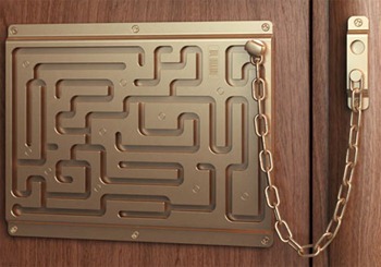 01-door lock system-door chain