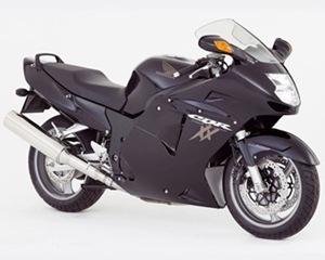 01-Fastest Motor Bikes in the world-Honda CBR1100XX Blackbird