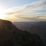 Grand Canyon at sunset.