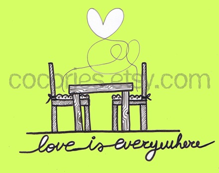 love is everywhere_kitchen_green