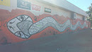 Snake Mural, Tennant Creek