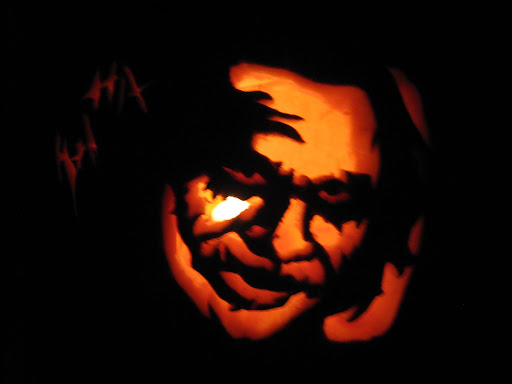 heath ledger pumpkin