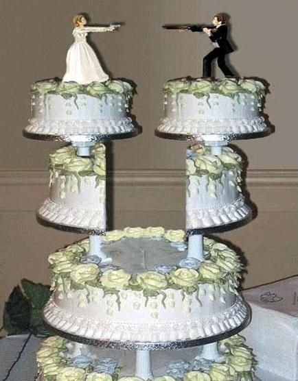 Si hay pastel de bodas porque no puede haber pastel de divorcios