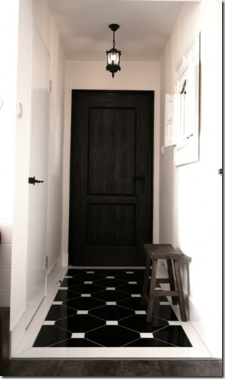 entryway black and white SimplifiedBee