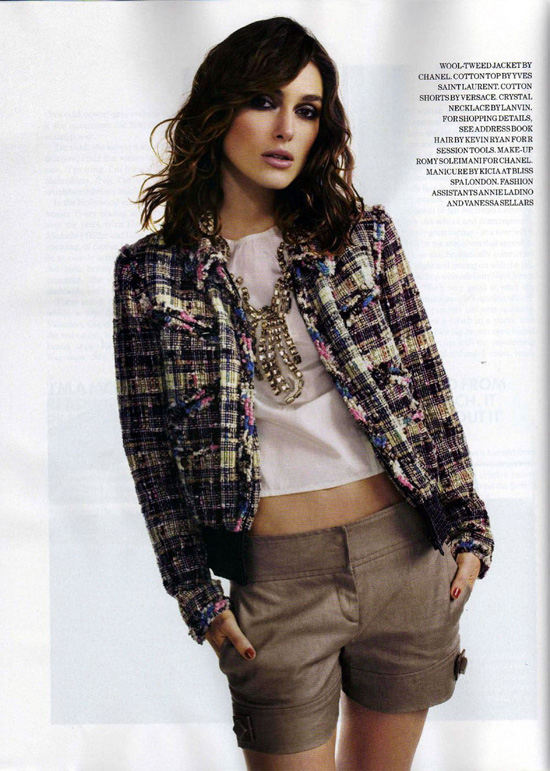 Keira Knightley Elle Magazine January 2009