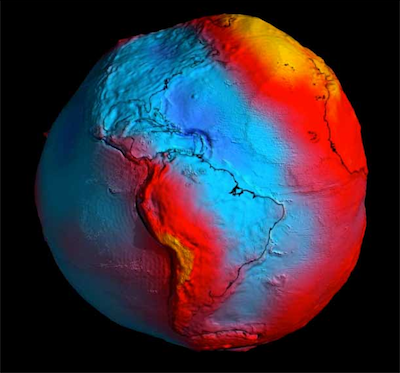 Goce satellite data