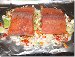 SALMON EN PAPILLOT