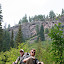 Our two speed hikers (Andrew and Ryan) waiting on everyone else to catch up.