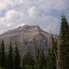 Our first view of Mount Pinchot