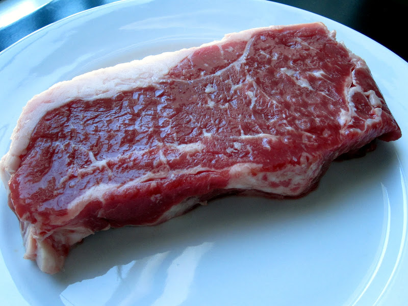 one pound new york strip steak