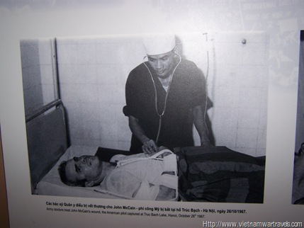 John McCain at the Hanoi Hilton (Hoa Lo Prison)