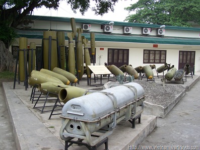 Vietnam Military History Museum Vietnam War American Bombs