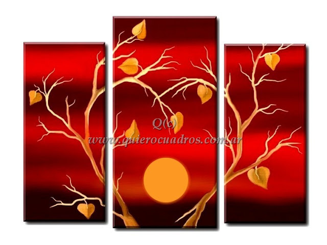 Cuadros modernos Amor de otoño