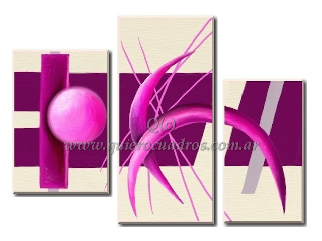 Cuadros abstractos Impacto
