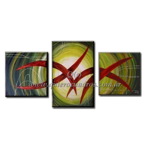 Cuadros pintados a mano Vortex