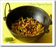 KOVAKKA/TINDORA/IVY GOURD AND CASHEW NUTS STIR FRY