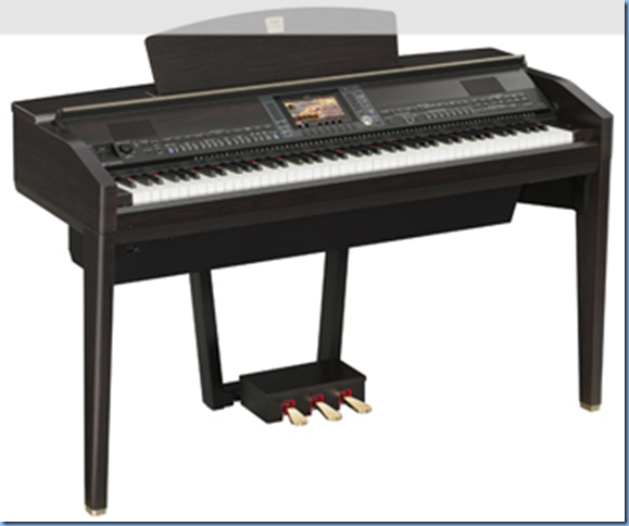 The Club's brand new top-of-the-line Yamaha CVP-509 Clavinova