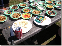 PCTR Malibu Creek post race food PCTR Malibu Creek post race food