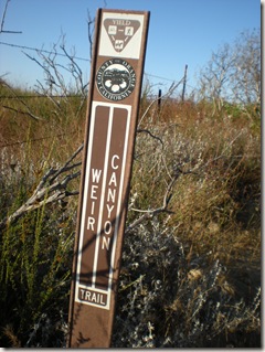 Weir Canyon Trail