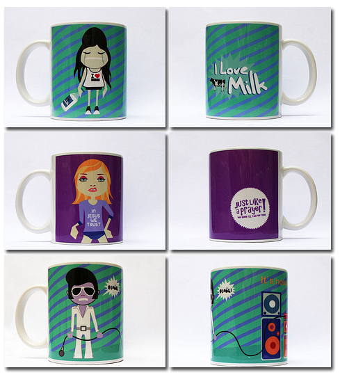 I want and I want it now: Canecas pop by Tiago Tateyama
