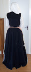 The dress from the back..