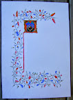 My 30:th project: Blank scroll for the Principality of Insulae Draconis