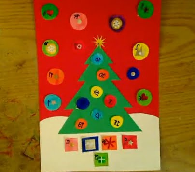 Hacer un Calendario de Adviento. Diversos modelos