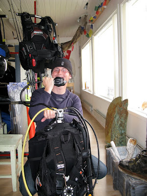 Preparing for diving the arctic :-)