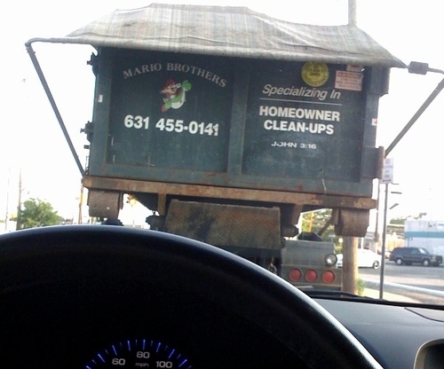 Super Mario Bros Homeowner Cleanup