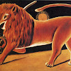 N. Pirosmani. Lion and Sun. 