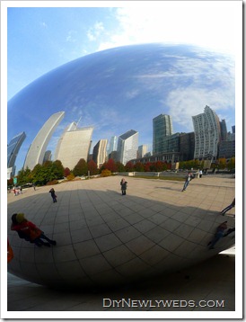 Chicago Bean Sculpture