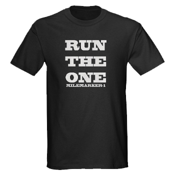 Black Run the One Shirt