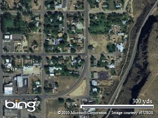 Alice Isom's Home is at the top of the big turn  on the left